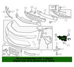 General Motors 84078625 F-DUCT 84078625: Отличная цена - Купить в Украине на EXIST.UA! 84078625 General Motors F-DUCT