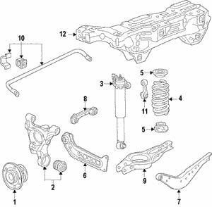 84228526 General Motors Стабілізатор підвіски