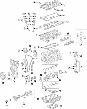 12662736 General Motors Клапан електромагнітний
