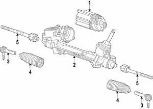 23449523 General Motors Тяга рулевая