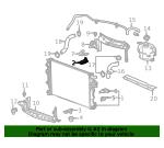 Кронштейн радиатора General Motors 23336310