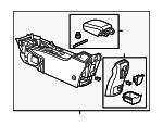 39094671 General Motors Консоль підлогова