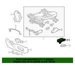 23499126 General Motors Кронштейн осушителя