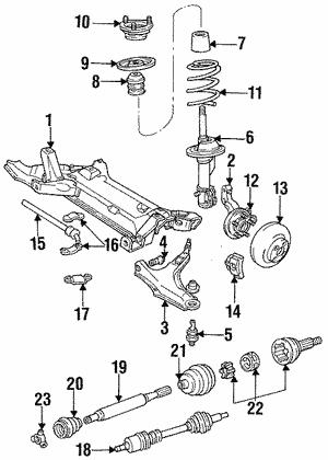 95371539 General Motors Тяга рулевая