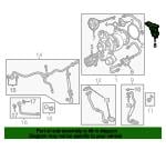 General Motors 12673929 Накладка защитная 12673929: Отличная цена - Купить в Украине на EXIST.UA! 12673929 General Motors Накладка защитная