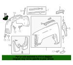 23343215 General Motors Кронштейн осушителя