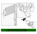 55590876 General Motors Колонка рулевого управления
