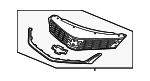 84189613 General Motors Решетка радиатора