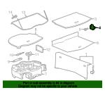 42564935 General Motors Колонка рулевого управления