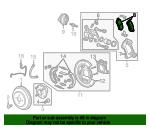 95280739 General Motors Тормозные колодки дисковые, комплект