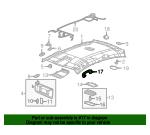 95025627 General Motors Вспомогательная ручка салона