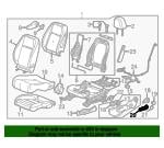 95078142 General Motors Ручка двери внутренняя