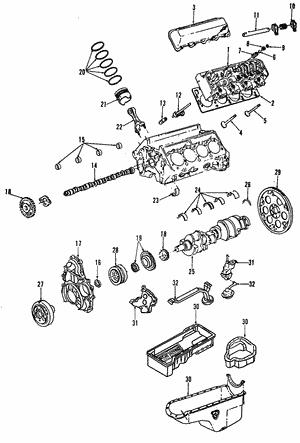 97303756 General Motors Поршень