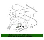 10274108 General Motors Амортизатор капота