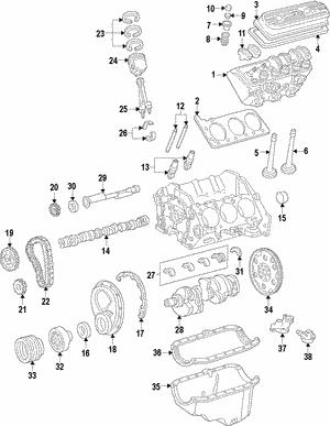 Прокладка General Motors 12593592