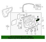 95175660 General Motors Ручка багажника