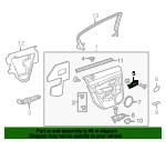 95175659 General Motors Ручка багажника
