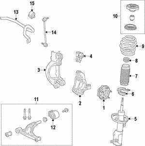 20932137 General Motors Стабілізатор підвіски