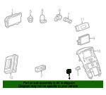 20836495 General Motors Выключатель