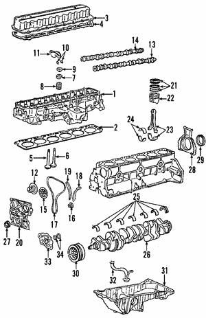 12571725 General Motors Цепь ГРМ