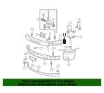 15838209 General Motors Кронштейн осушителя