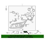 20879825 General Motors Кронштейн осушителя