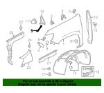 23431923 General Motors Кронштейн осушителя