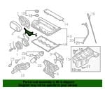 55354835 General Motors Кришка ременя ГРМ