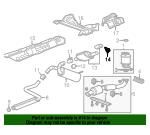 13264350 General Motors Кронштейн осушувача