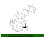 89041366 General Motors Кронштейн осушителя