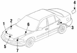 24508347 General Motors Наклейка