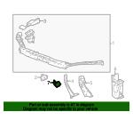 96901954 General Motors Кронштейн осушителя