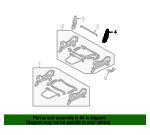 96492969 General Motors Кронштейн осушителя
