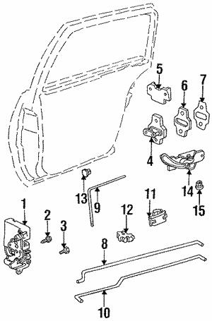 16608794 General Motors Клипса
