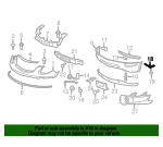 25882462 General Motors Кронштейн осушителя