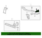 25861309 General Motors Кронштейн осушителя