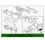 22937692 General Motors Дверь передняя
