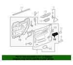 22855624 General Motors Ручка багажника