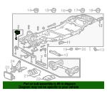 23226336 General Motors Кронштейн осушителя