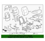23164021 General Motors Ручка багажника