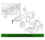 23479662 General Motors Кронштейн осушителя
