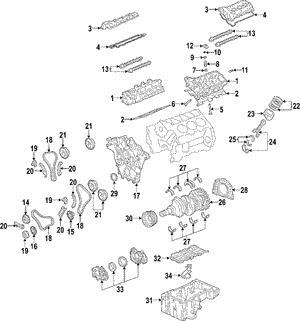 12636003 General Motors Вкладыши шатунные