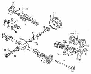 9417781 General Motors Подшипник дифференциала