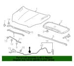 94580457 General Motors Отбойник капота