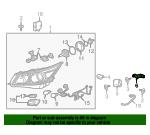 25827075 General Motors Кронштейн осушувача