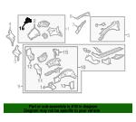 13305954 General Motors Кронштейн осушителя