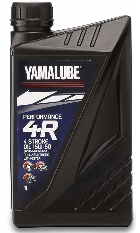 Yamalube YMD650410102 Моторна олива Yamalube 4R PERFORMANCE 4T 15W-50, API SL, 1л YMD650410102: Купити в Україні - Добра ціна на EXIST.UA!