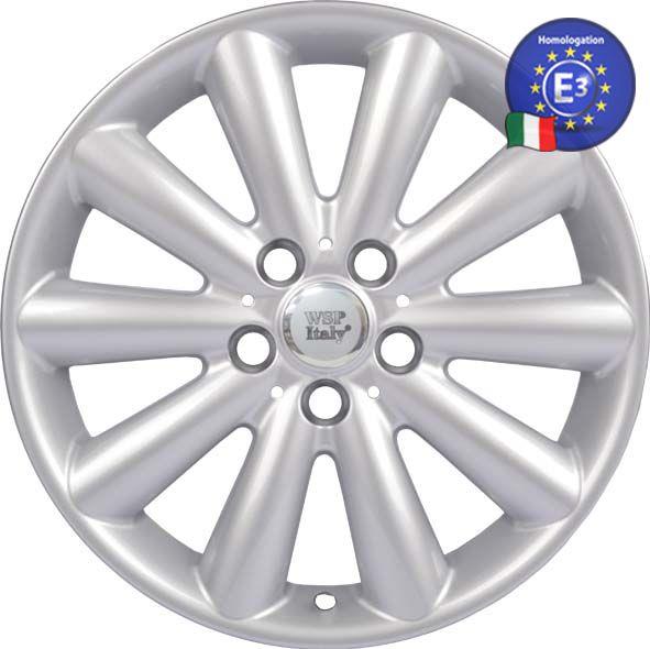 WSP Italy RMI17705754ISJ Диск колеса легкосплавний WSP Italy W1657 ST PETERSBURG (MINI) 7x17 5x112 ET54 DIA66,6 SILVER RMI17705754ISJ: Купити в Україні - Добра ціна на EXIST.UA!
