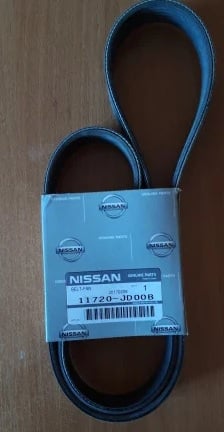 Nissan 11720-JD00B Ремінь поліклиновий 11720JD00B: Приваблива ціна - Купити в Україні на EXIST.UA!