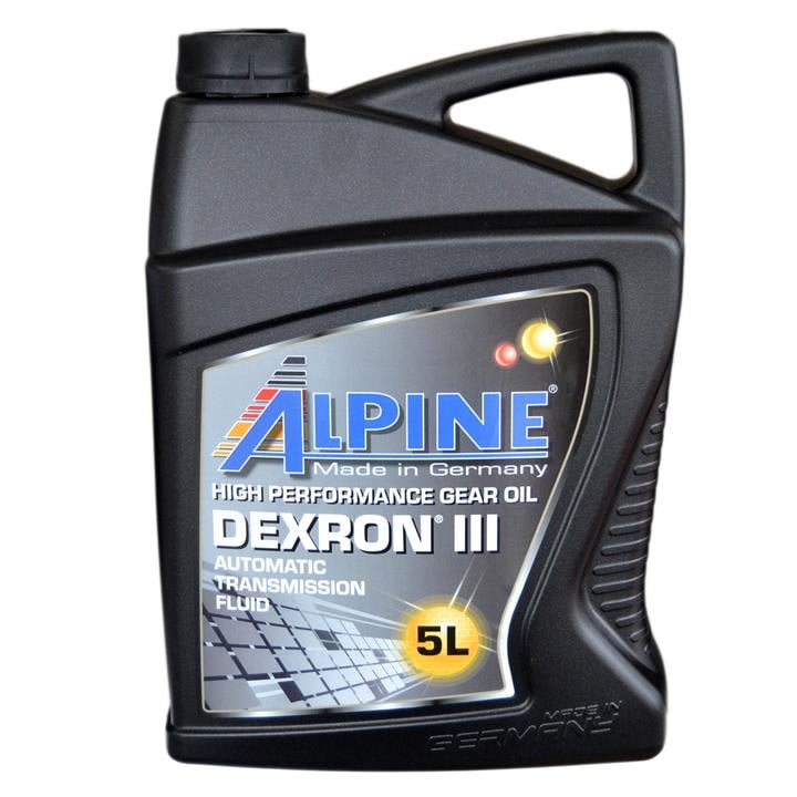 AlpineOil 0100662 Олива трансмісійна ALPINE ATF Dexron III, 5 л 0100662: Приваблива ціна - Купити в Україні на EXIST.UA!